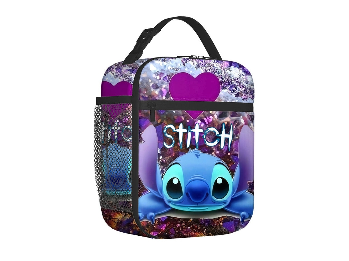 Lancheira Portátil De Desenho Animado Para Estudantes Do Ensino Fundamental E Médio, Com Estampa Completa, Bolsa Térmica, Ideal Para Piqueniques