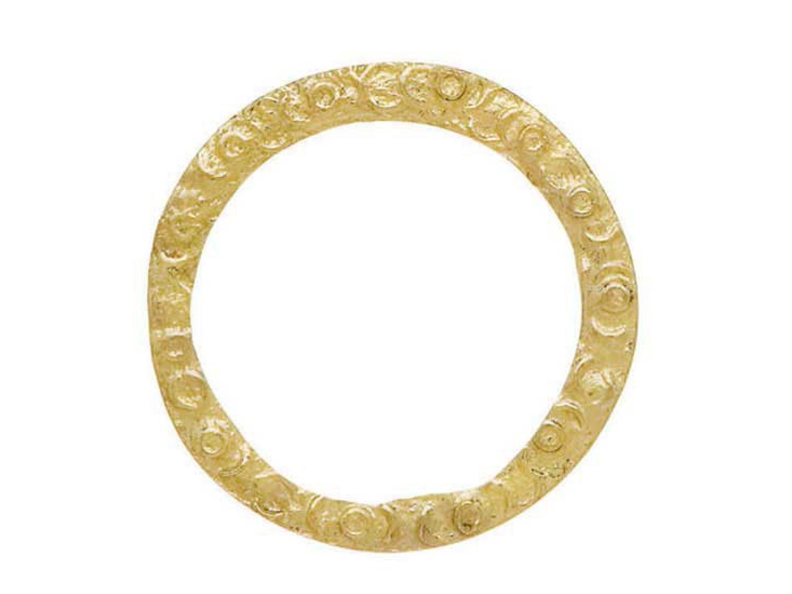 Anel Dourado Português Dourado 40 Mmhispano Hipica
