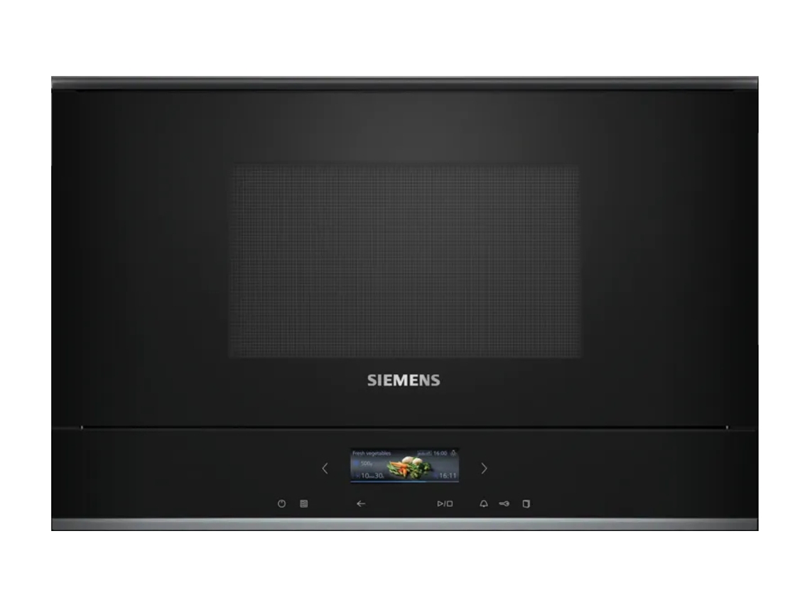 Micro-ondas SIEMENS BF722L1B1 (21 L - Sem Grill - Preto)