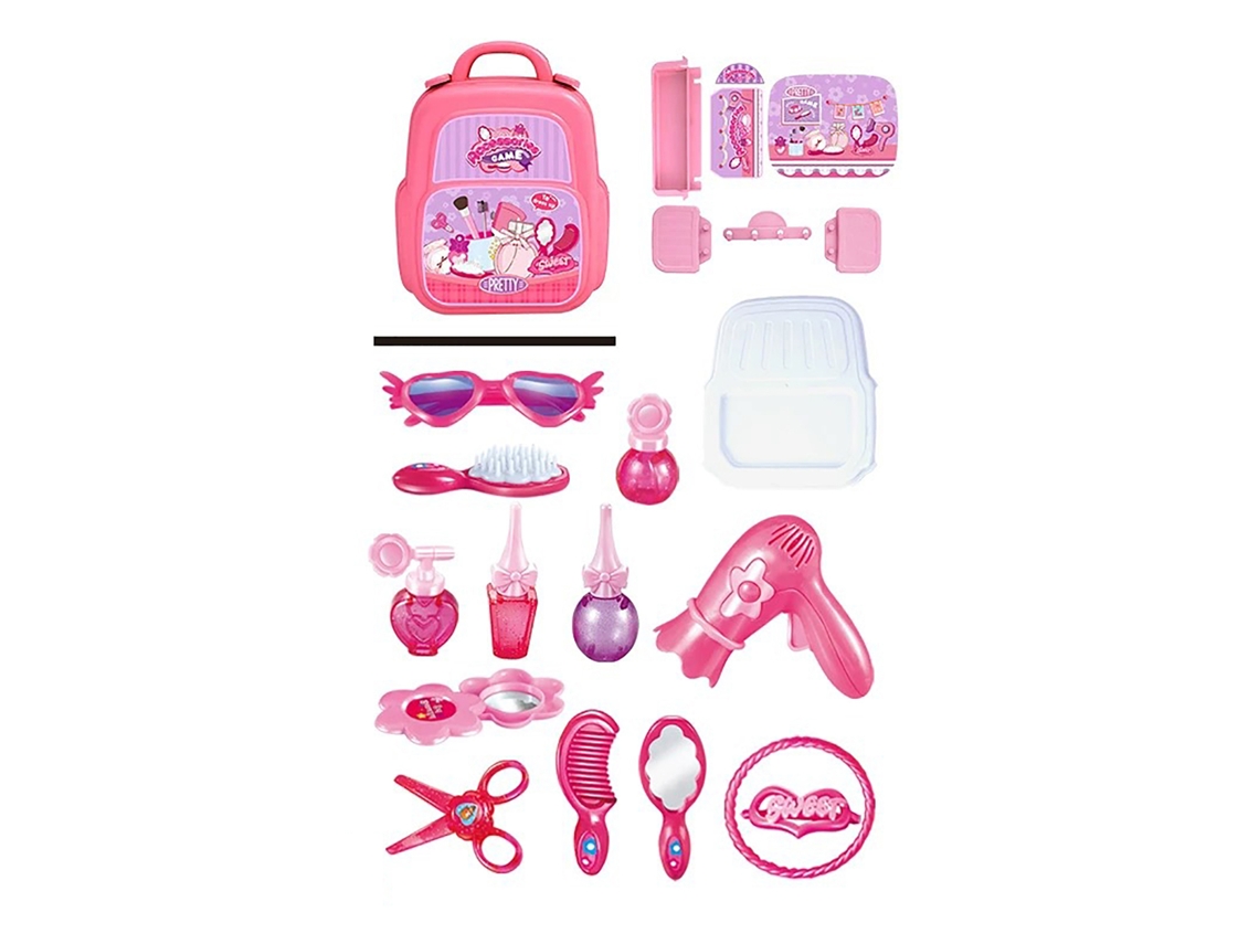 Mali mochila de Casa de Boneca 3 em 1 Brinquedo Simulação Alta para Crianças Meninos Meninas