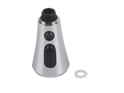 Cabeça De Torneira Universal Anti Spray Multifuncional Prata