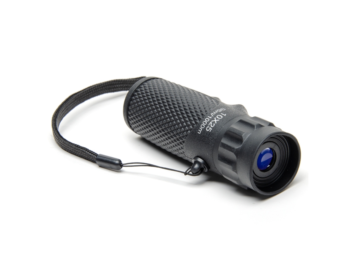 Telescópio Monocular Impermeável e Antiembaçante, Óptica Multirrevestida Compacta para Pássaros e Concertos BISBISOUS (preto)
