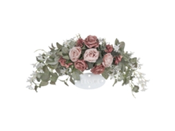 Flor de Rosa Orquídea para Casa e Casamento, LAXISCREED