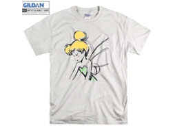 T-shirt Rockinstone Tinker Bell Sketch V-neck Peter Pan Hoodie Kid Child Tote Bag(xxl)