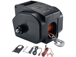 Guincho Elétrico 12v 900kg Com Comando À Distância E Motor De Cobre Para Embarcação E Reboques Tekmaquinas