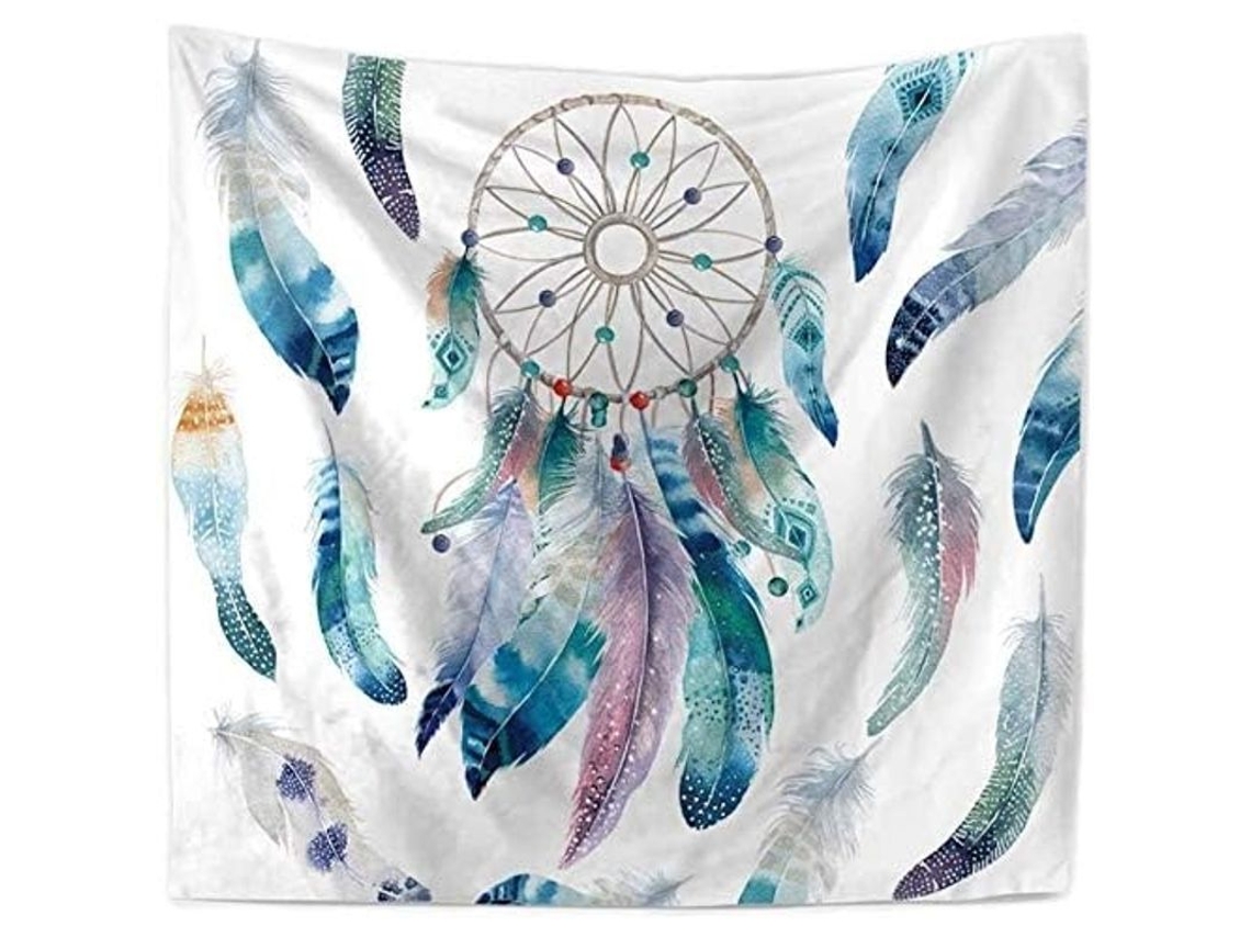 Tapestry Bohemio Pared Colgante Decoración Hogar Dormitorio 200x150cm Poliéster Lavable Versátil