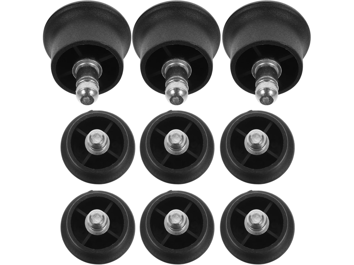 Pés Fixos De Encaixe Para Cadeiras E Móveis, 10 Peças, Abs Metal,