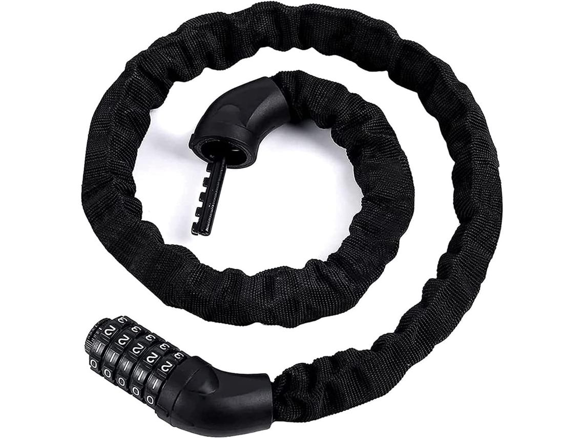 Cadeado Para Bicicleta Com Corrente, Cadeado De Combinação - Uso Geral