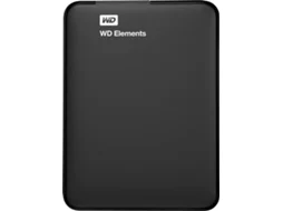 Disco HDD Externo WESTERN DIGITAL Elements (2.5'' - 1 TB - USB 3.0)
