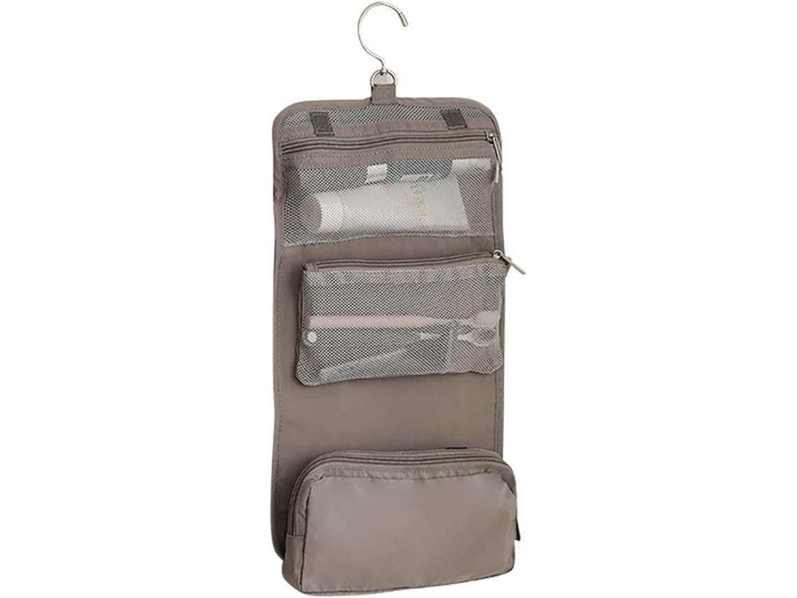 Caixa organizadora impermeável, de grande capacidade, ideal para itens de higiene pessoal.