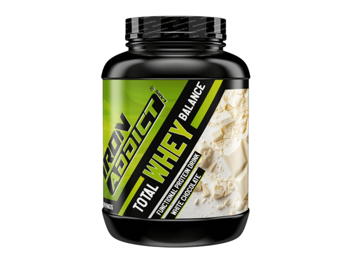 Total Whey Balance - 1,8 Kg iron Addict Labs Chocolate Branco Da Iron Addict Labs