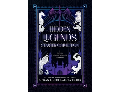 Livro Hidden Legends Starter Collection A Fantasy Academy Romance Anthology de Megan Linski, Alicia Rades et al. (Inglês - Capa Dura)