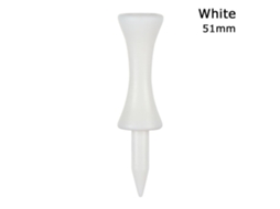 Lurelia Acessório Golfe Suporte Para Bola De Golfe 51 Mm, Branco