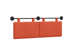 Conjunto 1 Cabeceira Suspensa Vidaxl Vermelho Cordão (150 X 55 X 5 Cm)