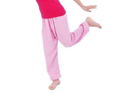 Calças Baggy Para Crianças Menino Menina Dança Aladdin Bloomers Yoga Casual Soltas Harem Rosa