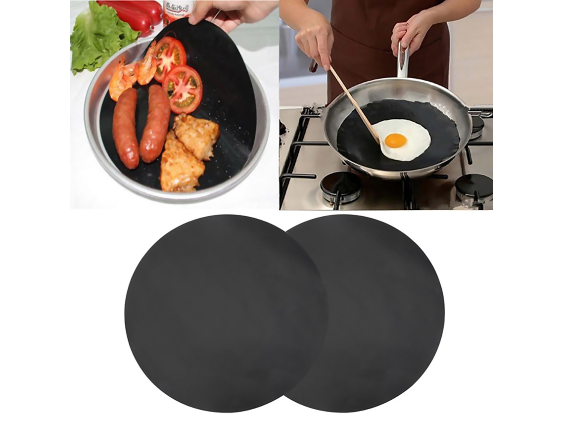 Conjunto De 2 Assadeiras Redondas Antiaderentes 24 Cm, Próprias Para Altas Temperaturas, Cozinhar, Grelhar E Assar.