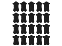 Papel De Película Desechable Para Envoltura Corporal Spa, 20 Hojas