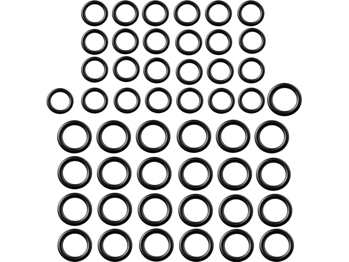 Conjunto De 50 Anéis De Vedação De Reposição Para, M22, 1/4 Polegadas, 3/8 Polegadas, Compatível Com Lavadoras De Alta Pressão Com Engate Rápido