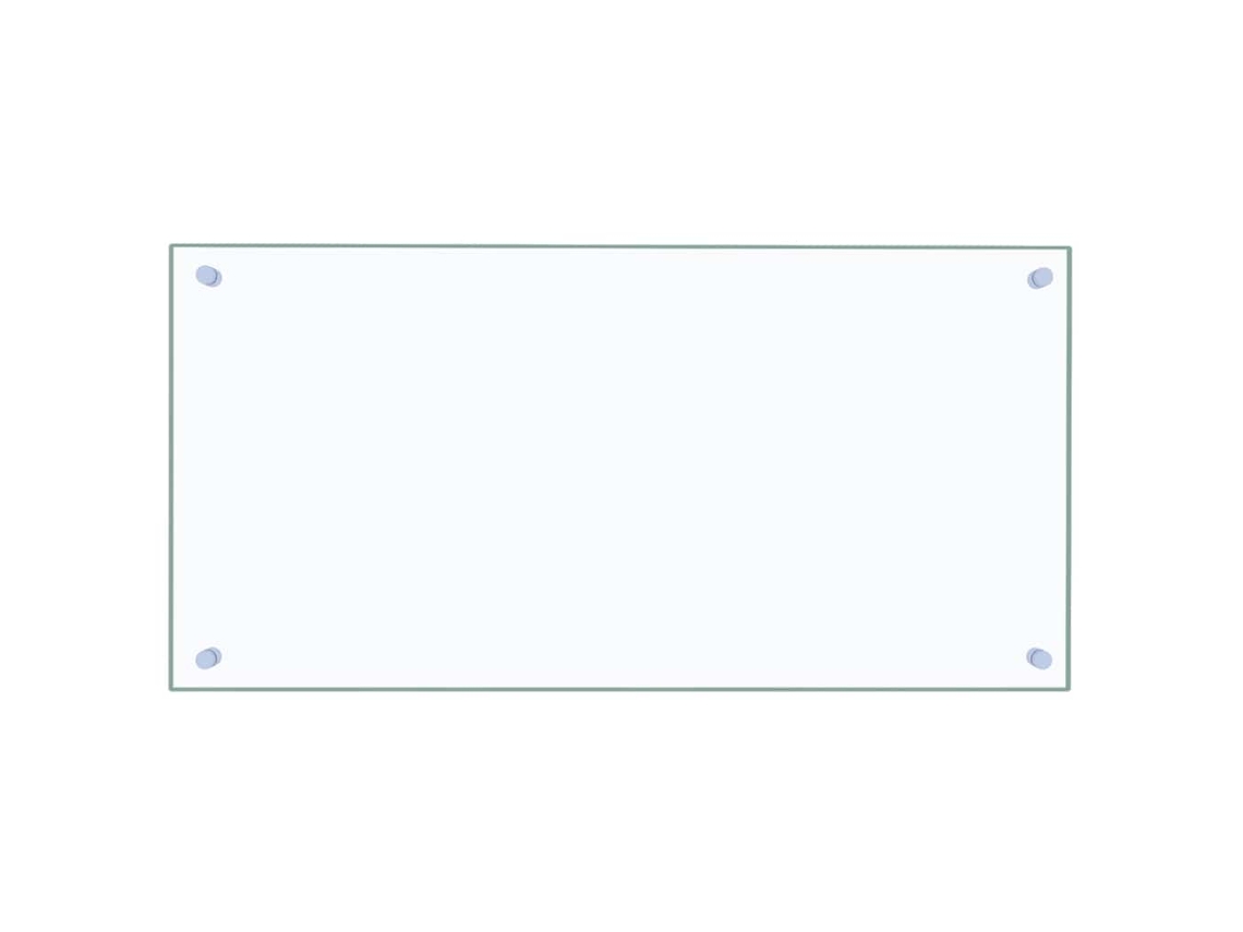 Kitchen Backsplash, Kitchen Backsplashes Vidaxl Transparente Vidro (80 X 40 X 0.6 Cm)