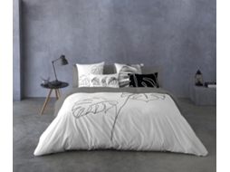 Capa de Edredão de Cama 180 Algodão Extra Macio Feito na Espanha Blanca NATURALS