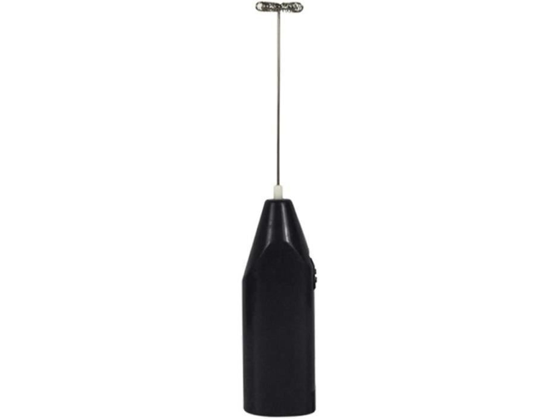 Agitador Elétrico de Ovos Liwi Mini Bateria para Batedor de Leite e Café Preto
