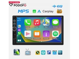 Dirija Com Estilo, Som Automotivo Double Din Com Chamadas Viva Voz Bluetooth, Apple Carplay E Android Auto, Seu Caminho Para Integração Perfeita E Ent