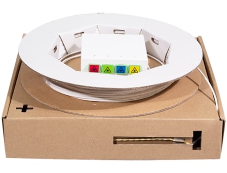 Caixa de Emenda Logilink Ftth 4X Sc/Apc Cabo de Instalação de 40 M Branco LOGILINK PROFESSIONAL