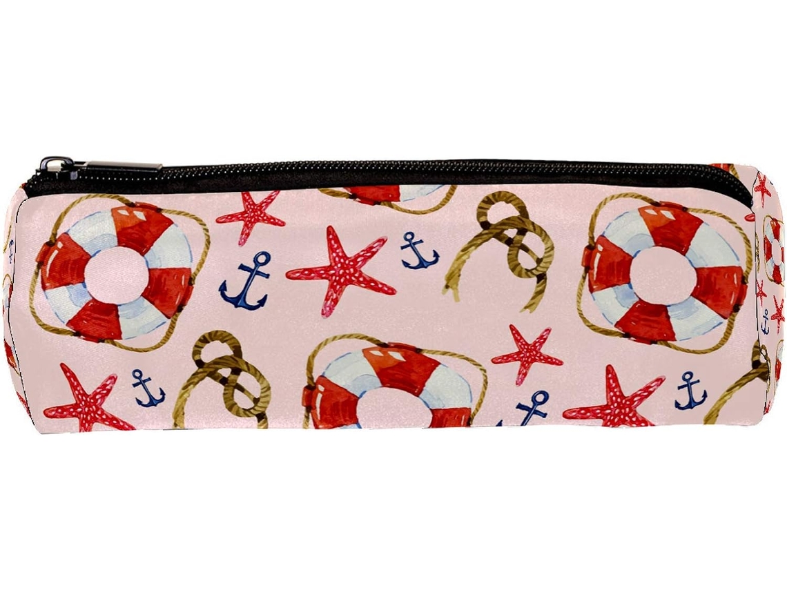 Isso salva vidas em formato de estrela do mar com cordão, ideal para lápis, artigos de papelaria, organizador de mesa e muito mais.