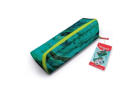 Estojo Escolar MAPED Open XXL Trendy 2023 Verde 931903