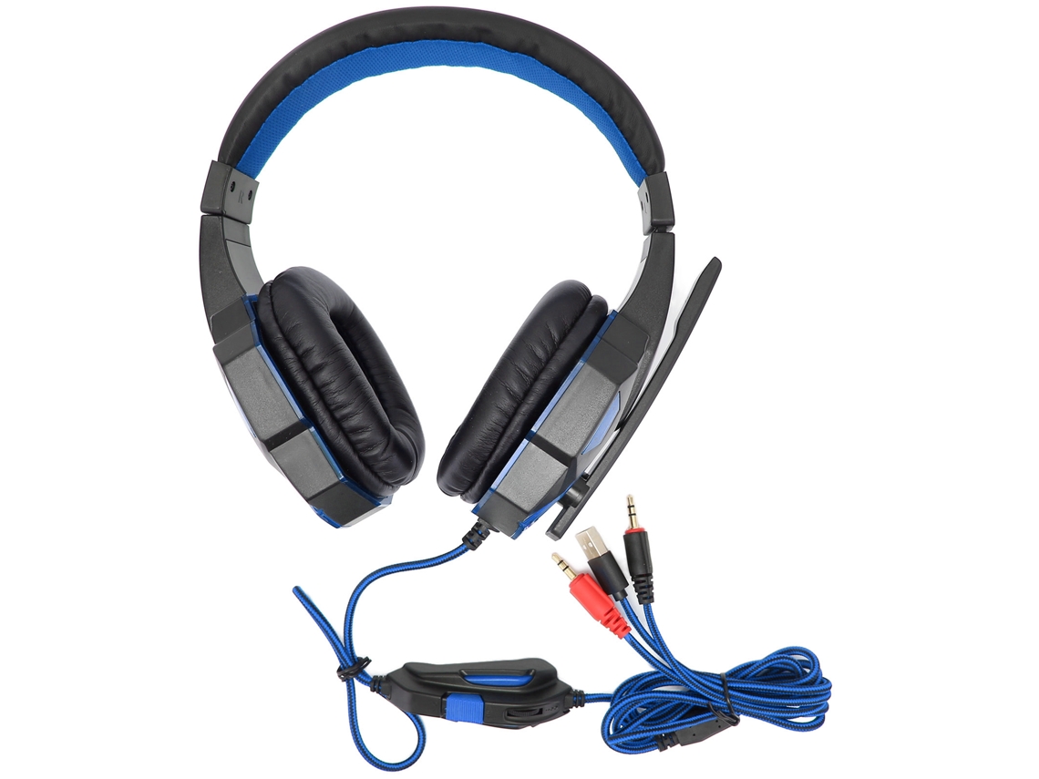 Fone de Ouvido para Jogos EOOCOO (com Luz Led e Microfone)