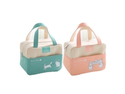 Bolsa Térmica Portátil, Rosa, Uso Almoço