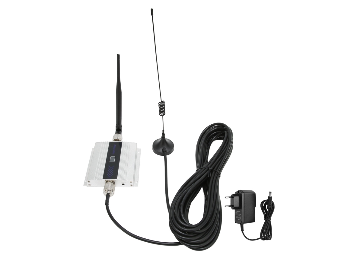 Repetidor De Sinal Celular Cdma 850mhz Amplificador Booster Extensor Prata