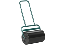 Rolo Prático De Jardim Escuro Para Gramado, Em Aço Verde 58x32, 5x113 Cm
