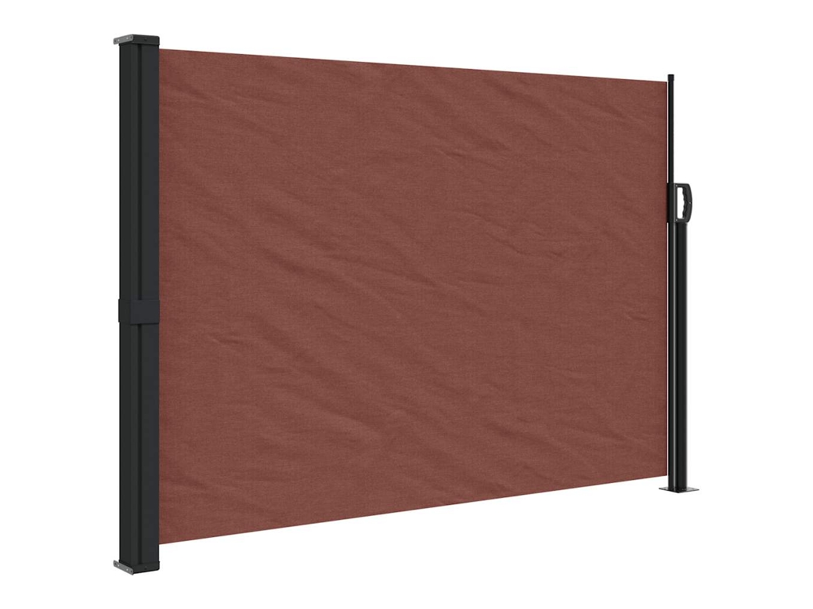 Retractable Side Awning, Retractable Side Awnings Vidaxl Marrom Poliéster (140 X 300 Cm)