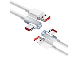 Cabo Extensor Usb Tipo C De 120 W Com Carregamento Rápido E Ângulo 90