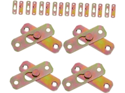 Ganchos Para Molduras, Pacote Com 12 Ganchos Invisíveis De Metal Para Decoração De Parede, Metal Res Gokoco