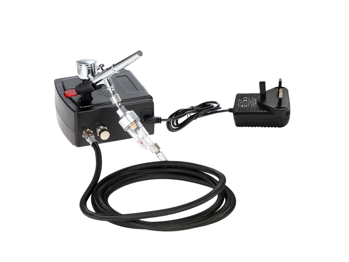 Kit De Compresor De Aire Para Airbrush Profesional: Pintura Modelado Decoración De Pasteles Arte De Uñas