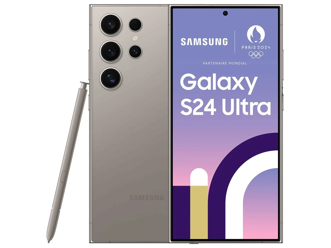 Smartphone SAMSUNG Galaxy S24 Ultra Dual Sim (Recondicionado Marcas Mínimas - 256 GB - Cinzento)