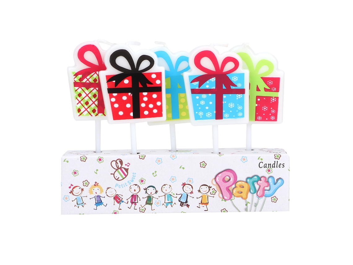 Velas de Aniversário para Crianças Sem Fumo Presente