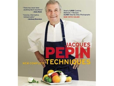 Livro jacques pepin new complete techniques de jacques pepin (inglês)