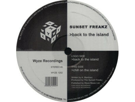 Vinil Back To The Island Wyze