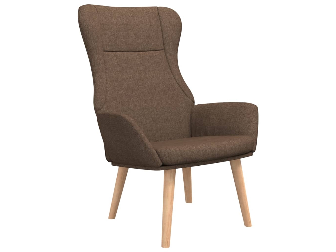 Relaxing Chair, Relaxing Chairs Vidaxl Marrom Tecido