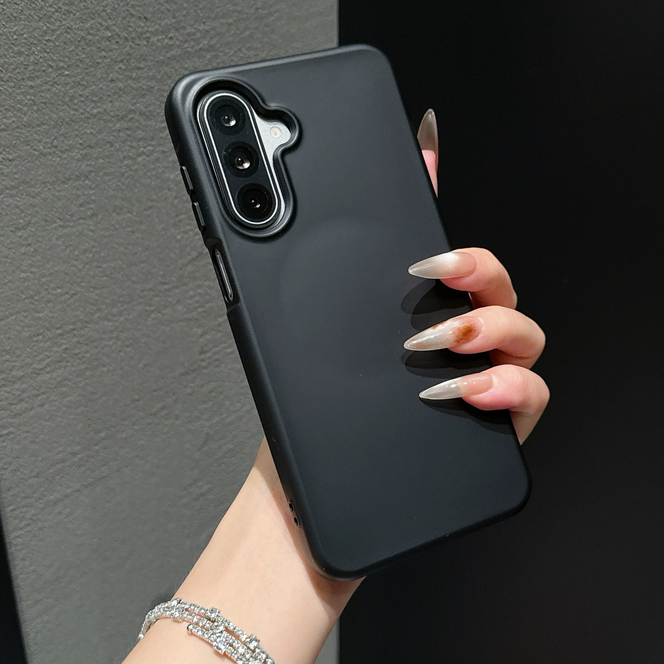 Capa Protetora Magnética De Silicone Líquido (galaxy S24 Fe)