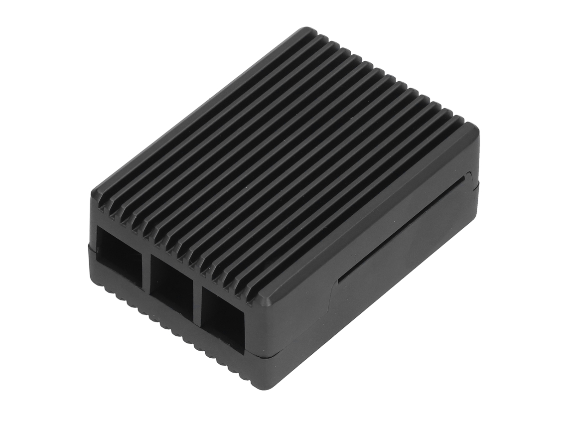 2pçs Carcaça Protectora de Liga de Alumínio para Raspberry Pi 3 Model Microcomputador