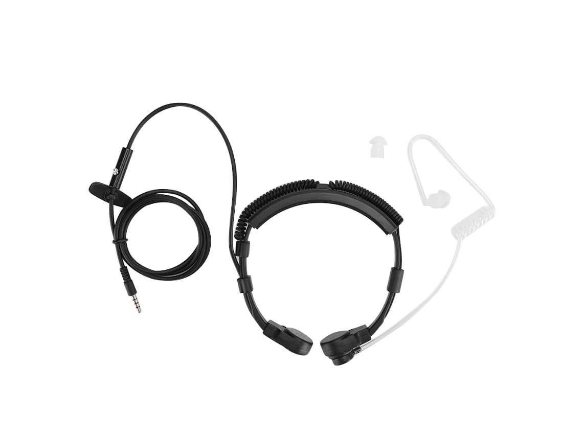 Microfone De Garganta (microfone Ouvido Ajustável)
