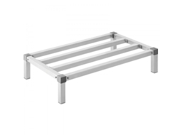Estante De Armazenamento Em Alumínio Ajustável 454 Kg 914,4 X 508 X 203,2 Mm Tekmaquinas