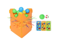 Jogo interativo de palitos para bebês, crianças e pais, quebra-cabeça educativo de mesa, brinquedo didático.