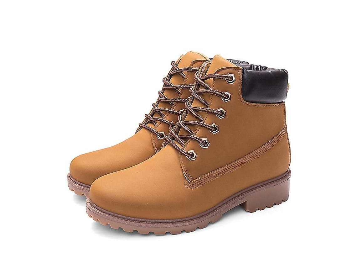 2026 botas Martin de Tacón Plano para Mujer Con Cierre de Cordones Y Forro de Pelo Calientito