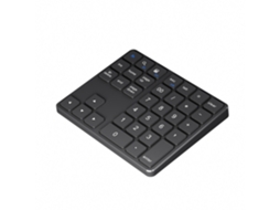 Teclado Eifson Bluetooth Numérico 35 Teclas Recarregável Usb-c - Layout Em Inglês - Preto