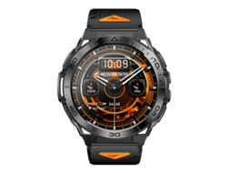 Smartwatch Amoled De 1,6" Com Rastreador Fitness, À Prova D'água Ip68, Bateria De 600 Mah, 20 Modos Esportivos (preto)